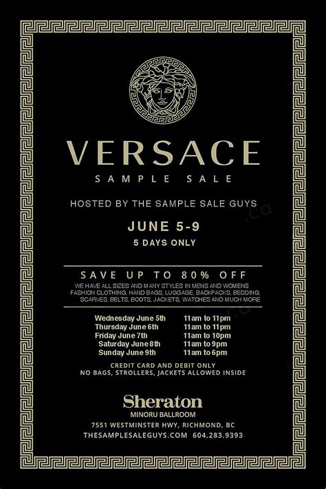 next versace sale